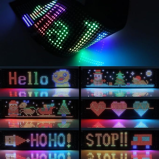 LED Matrix Pixel Panel – Bluetooth APP Kontrollü RGB Animasyon Ekranı