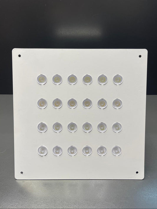 60W CREE LED Kuyumcu Vitrin Aydınlatma Armatürü – Lifud Flicker-Free | 22x22 cm